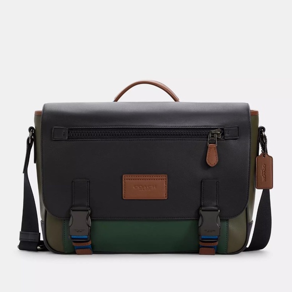 COACH TRACK MESSENGER IN COLORBLOCK - Picture 1 of 6